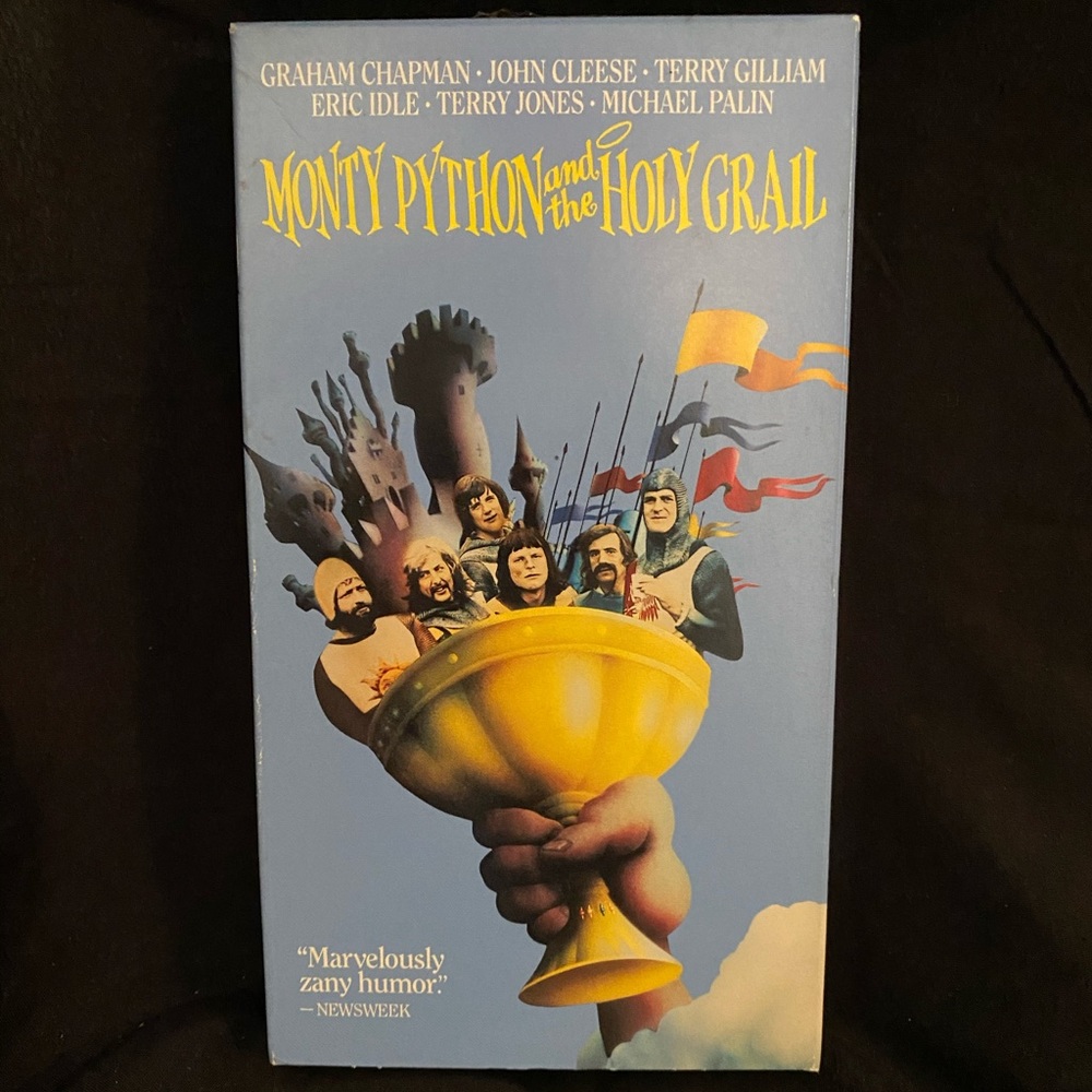 Monty Python and The Holy Grail VHS